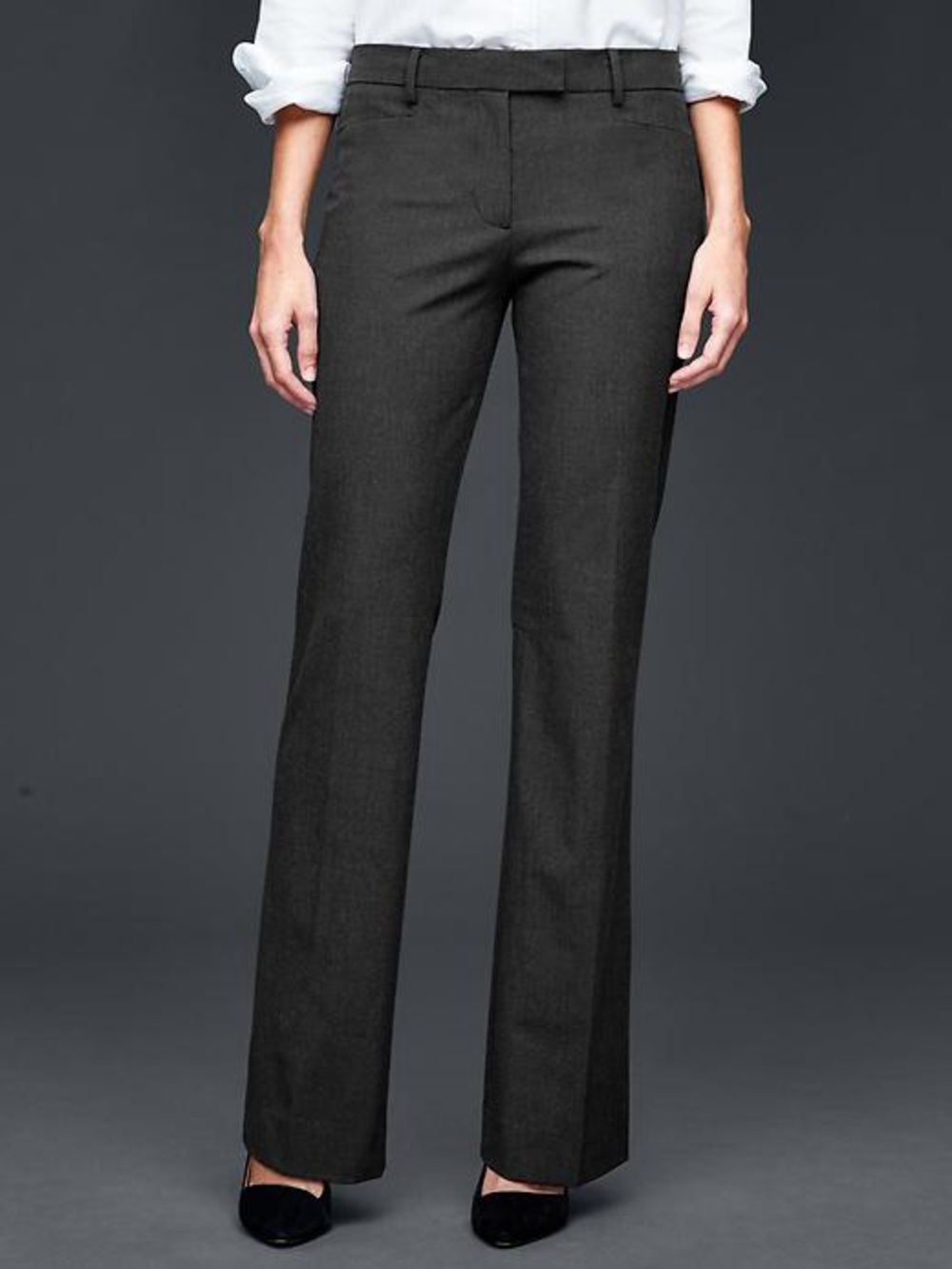 Gap Modern Boot pants, dark grey